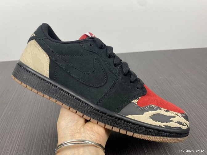 Rep SoleFly Carnivore Jordan 1 x Low Air DN3400-001 0822